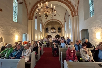 St. Andreaskirche mit unseren Gästen